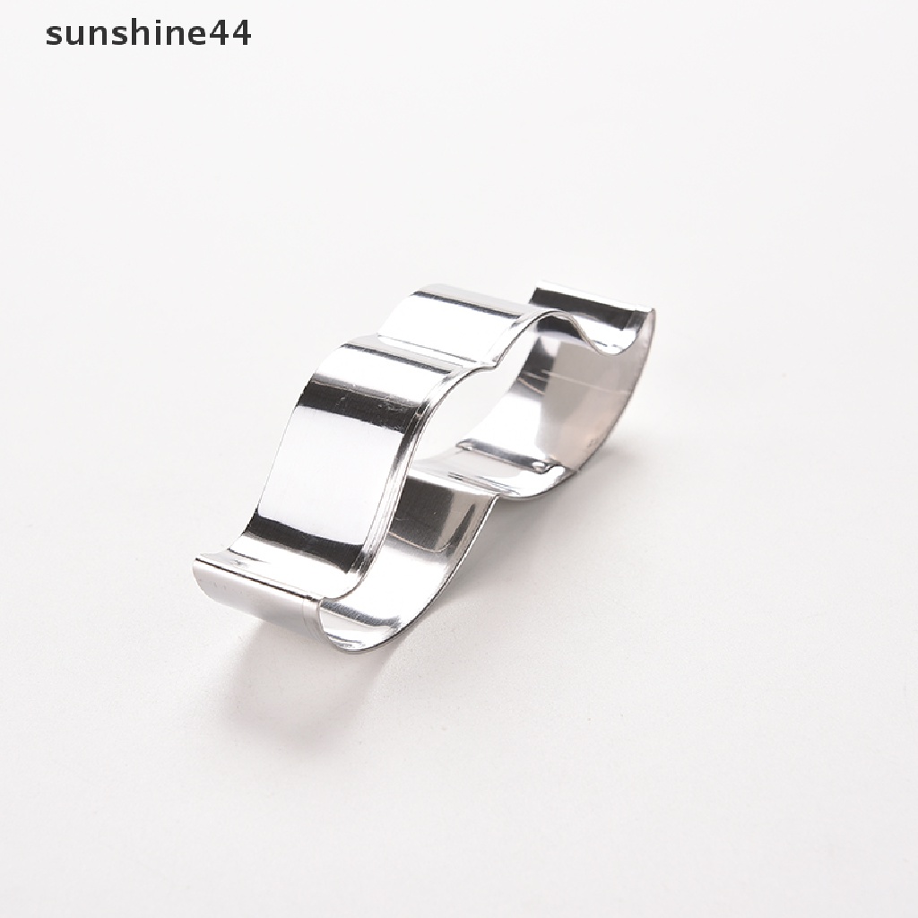 Sunshine Cetakan Kue / Biskuit Bentuk Kumis Bahan Stainless Steel