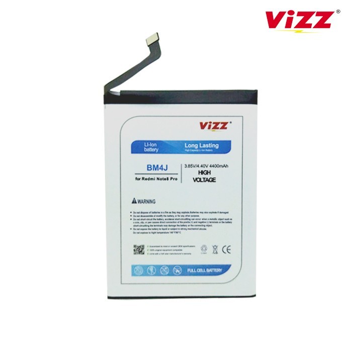 Doubel Power Battery Batere Batre Baterai Vizz Xiaomi Redmi Note 8 Pro BM-4J BM4J BM 4J