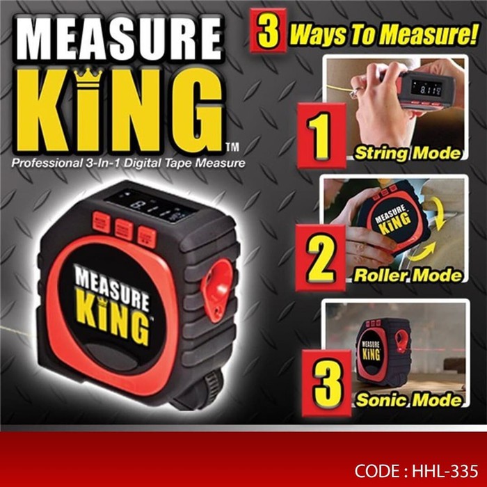 MEASURE KING alat ukur meteran digital 3 in 1 mode 20m infrared