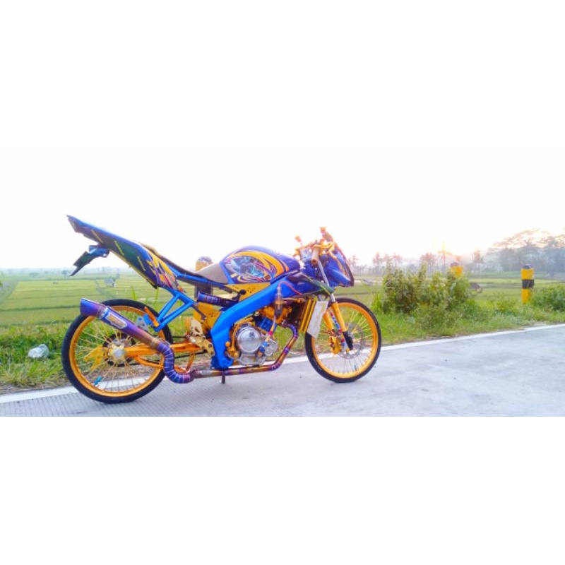 KNALPOT BRM RACING EXHAUST VIXION NEWOLD CBR FACELIFT CB150R OLDNEW SATRIA FUSONICSUPRAGTRTIGERMEGAP