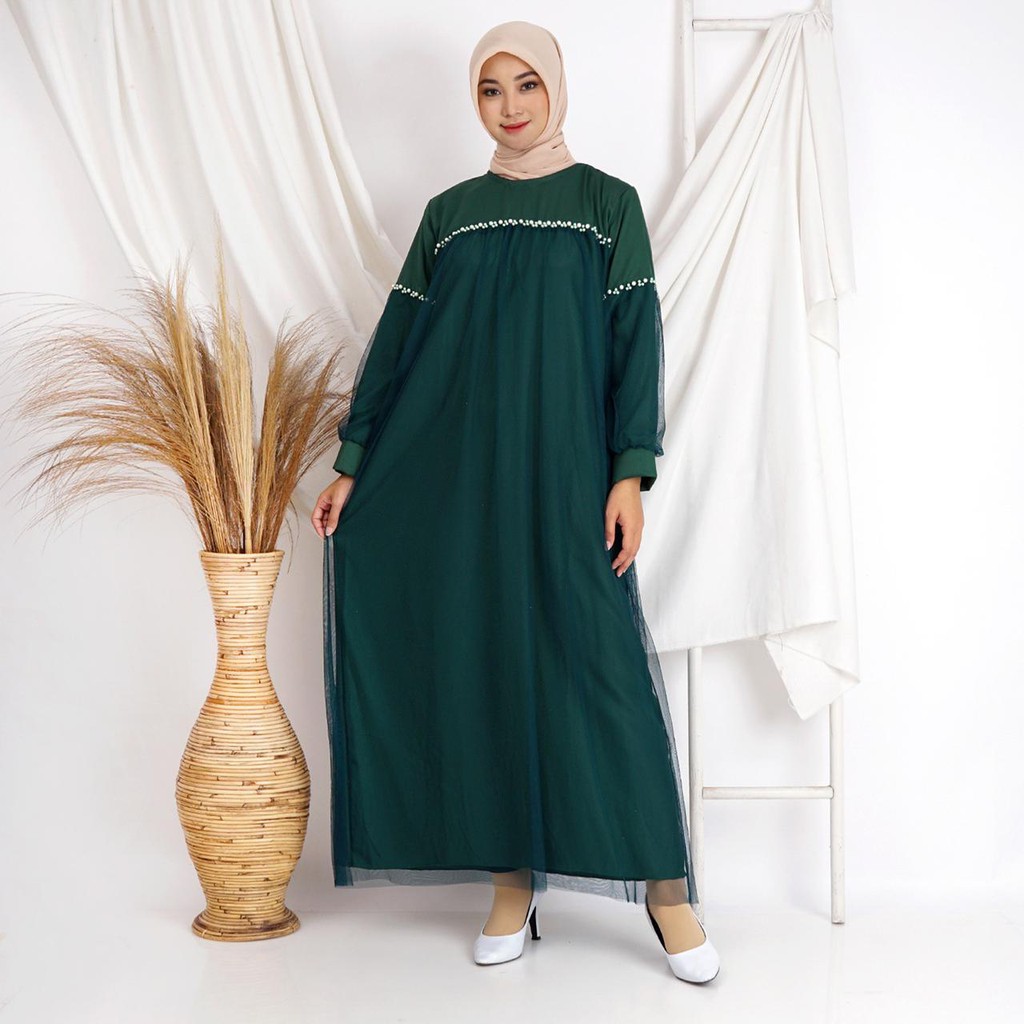 ZOYA MAXY 7 WARNA GAMIS TILE BISA JUMBO BIGSIZE MOSCREPE PAYET MUTIARA MEWAH MAXI DRESS