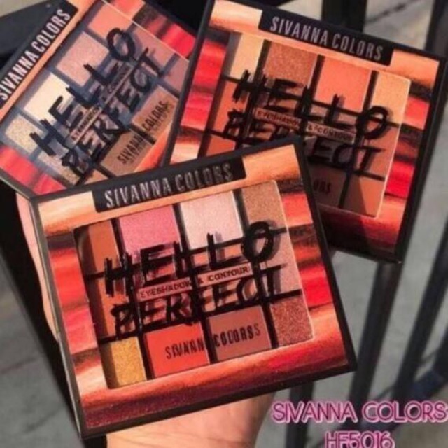 BEST SELLER SIVANNA COLORS Hello Perfect Eyeshadow & Contour #HF5016