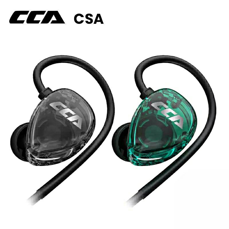 CCA CSA earphone HIFI BASS Booster music telfon sport headset mic original