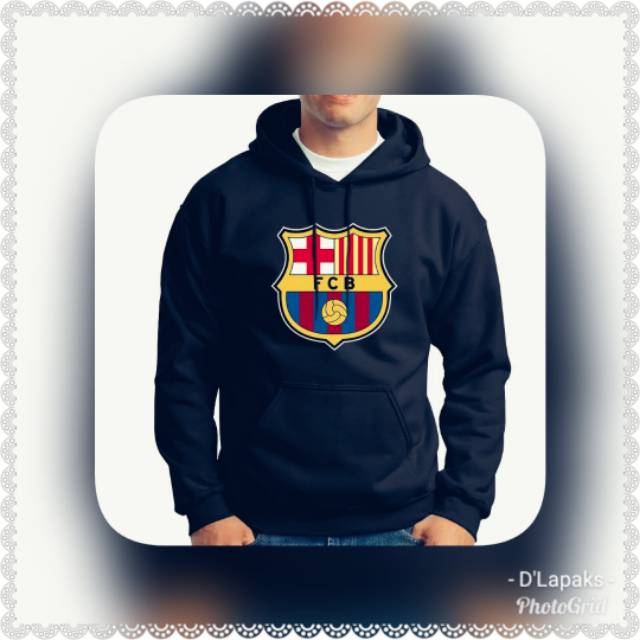 Jaket Sweater Hodie Jumper Barcelona FC