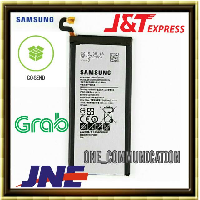 Batre samsung s6 flat baterai S 6 original