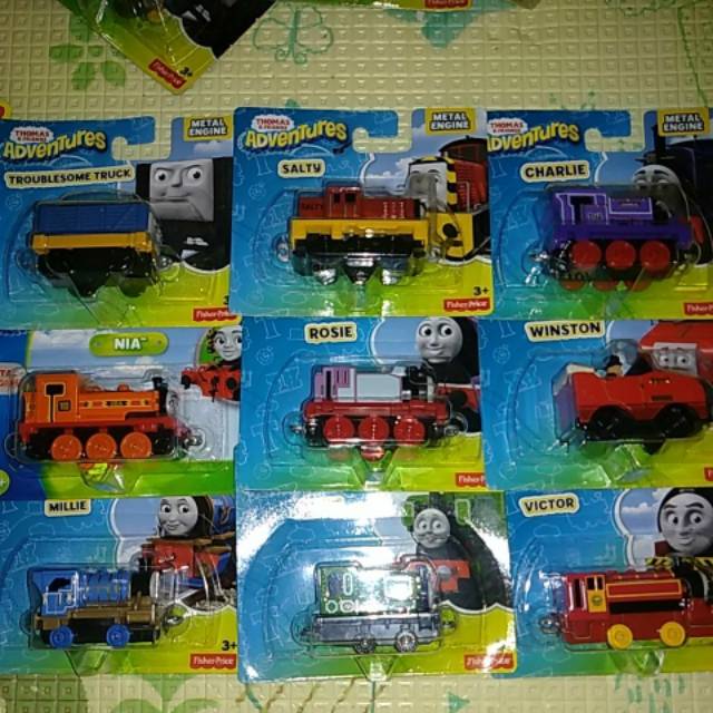 New Mainan Thomas Salty Rosie Charlie Millie Victor Ashima New Mainan Thomas Salty Rosie Charlie Millie Victor Ashima