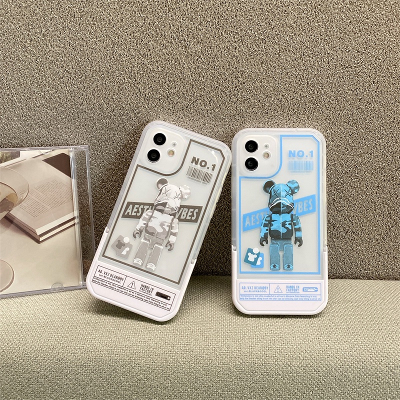 Kaws Casing flip Motif sesame street Untuk Iphone 11 / 12 / 13PROMAX / X / XS / XR / XSMAX / 6 / 7 / 8plus