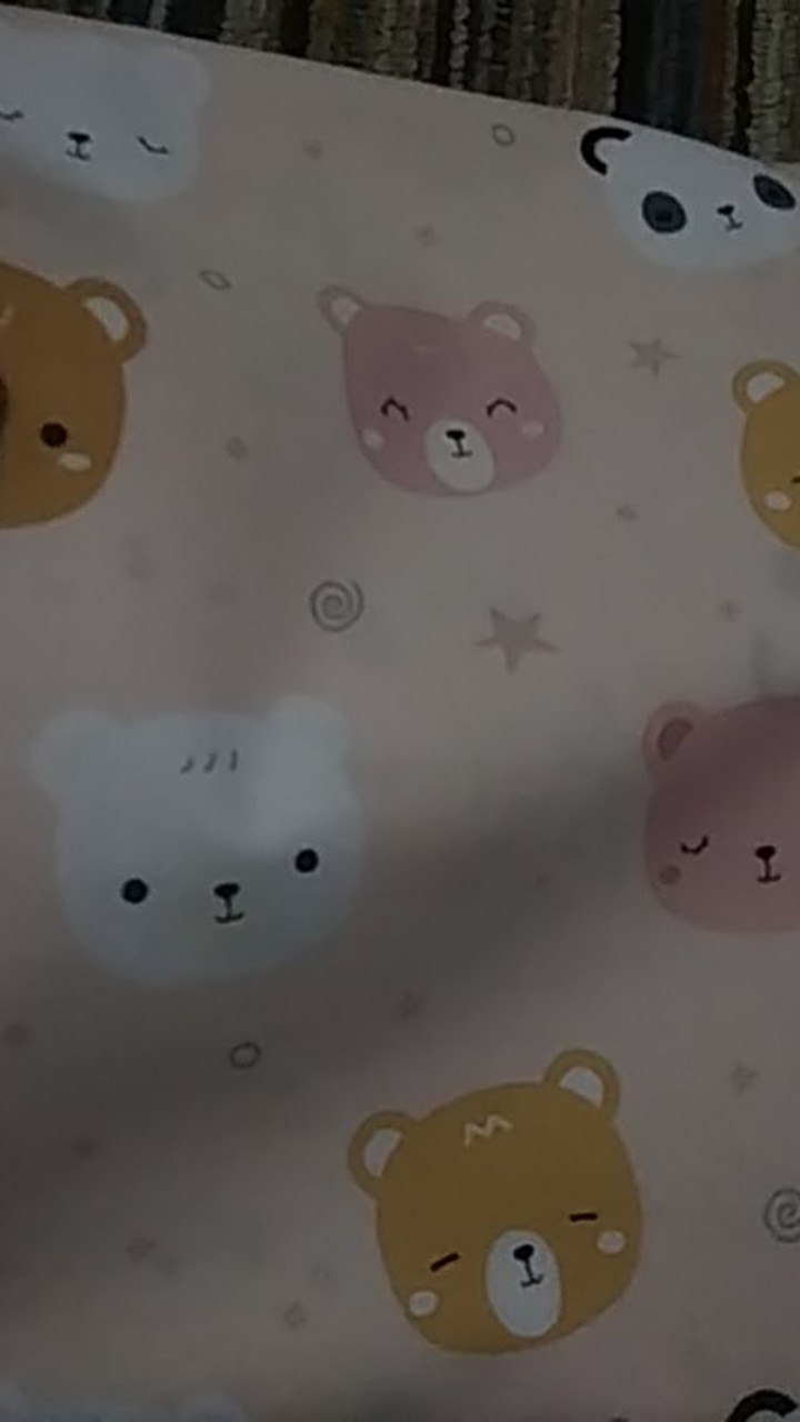 Bear Smile - Kain Sprei Katun Lokal Meteran
