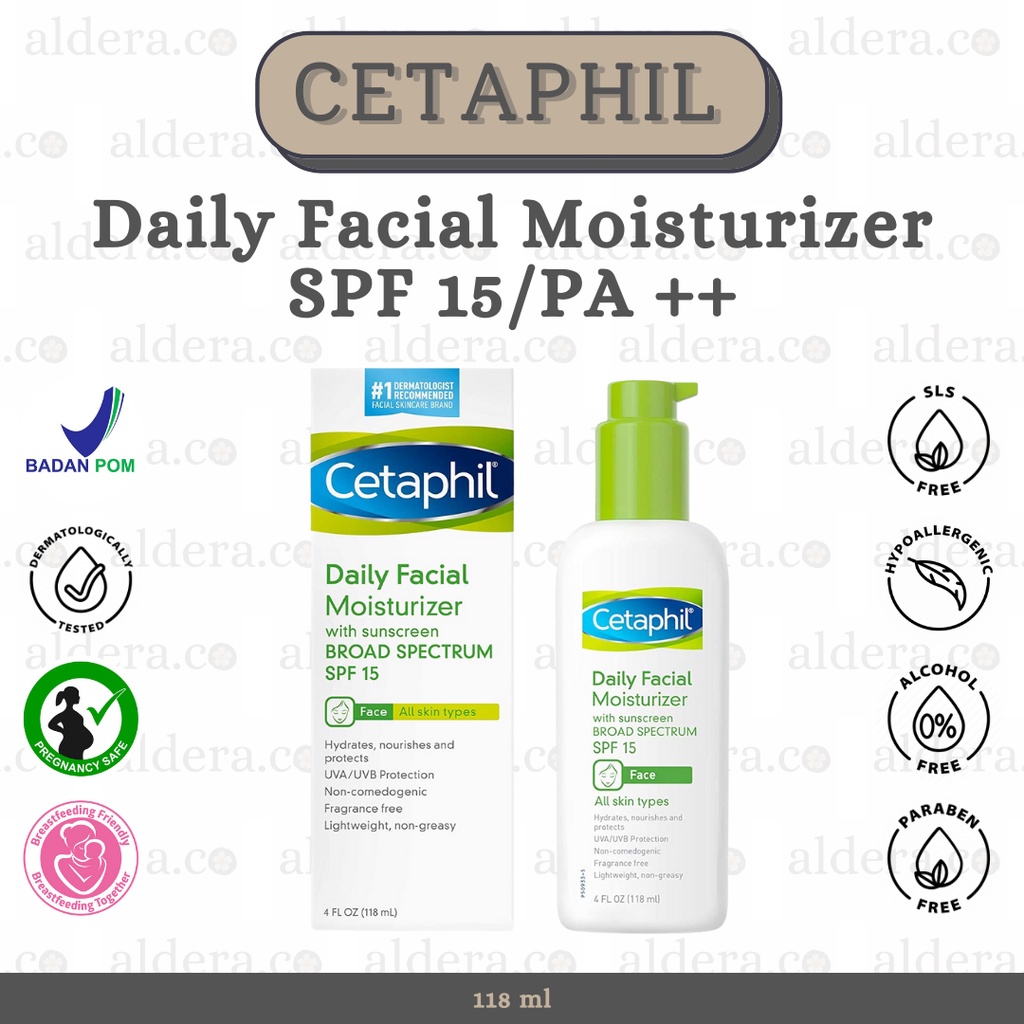 CETAPHIL Daily Facial Moisturizer SPF 15/PA ++ — Cetaphil Day Cream , Cetaphil Sunscreen , Cetaphil 