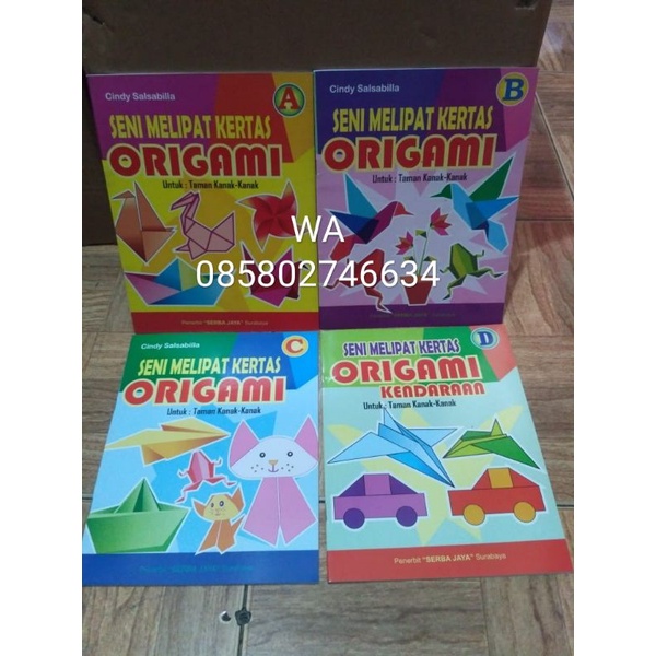 

Buku belajar seni Melipat ORIGAMI