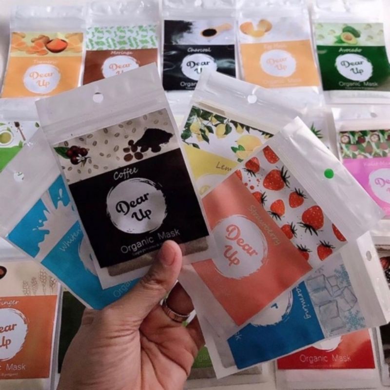 PROMO MASKER ORGANIK DEAR UP BPOM 20 VARIAN