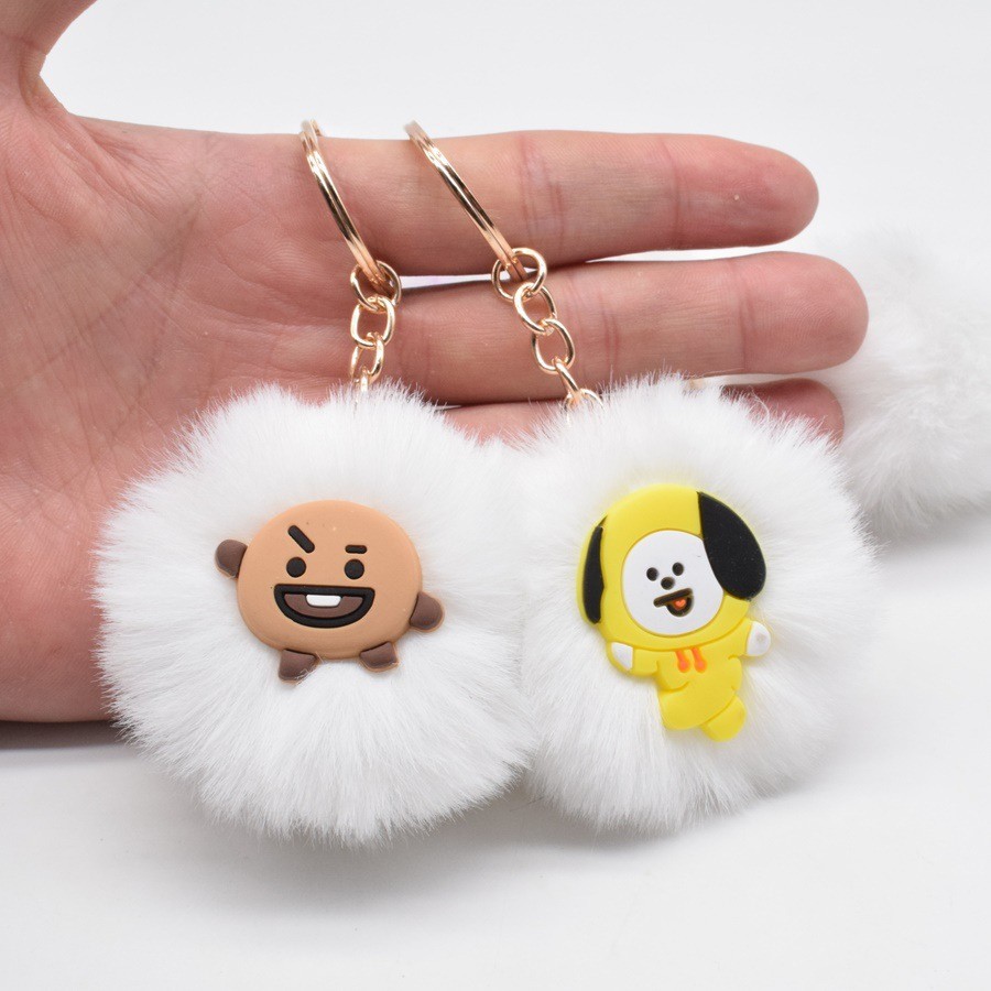 3SP | AH04 Gantungan Kunci Tas Anak Lucu Karakter Boneka K-Pop Keychain Murah Grosir