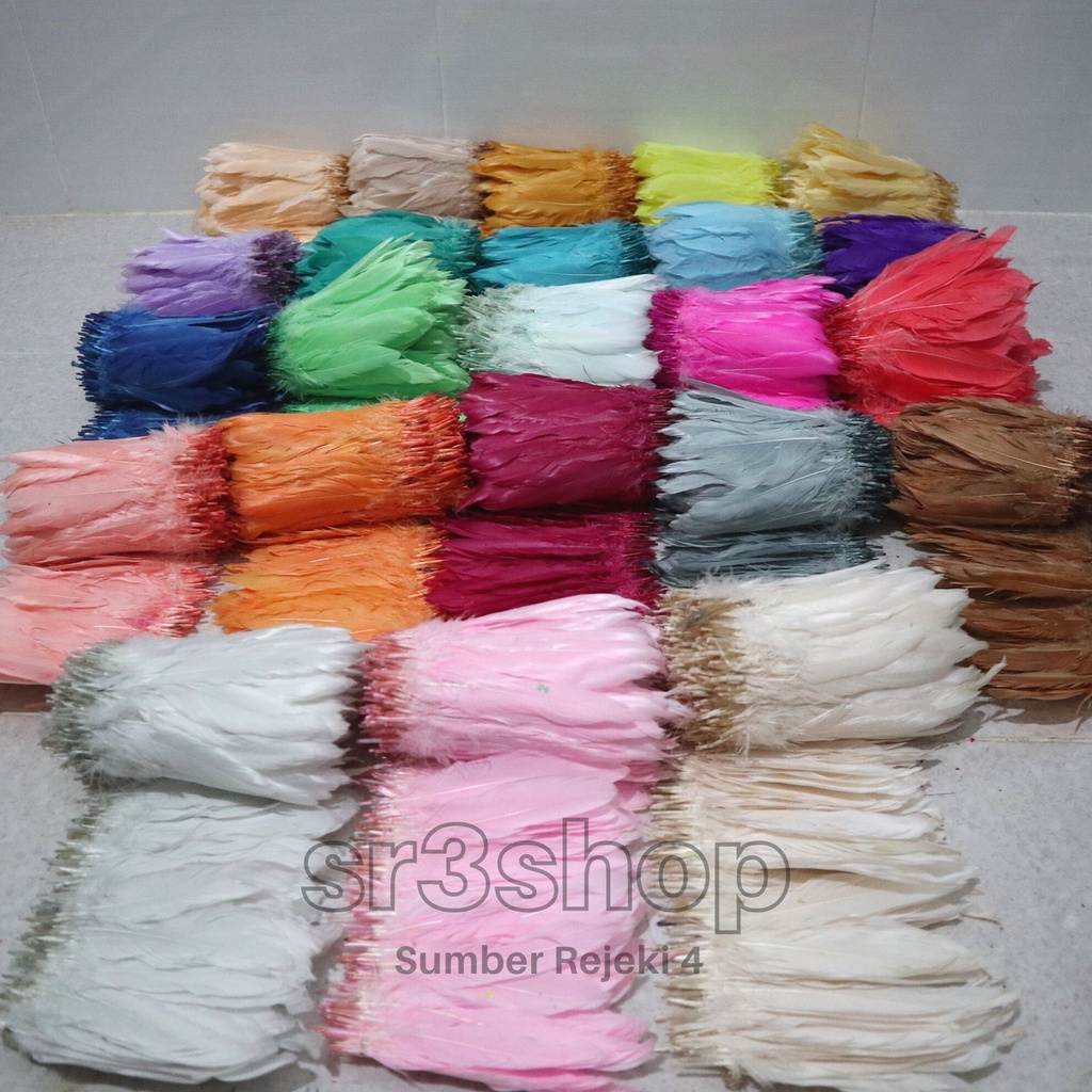 Bulu Angsa Warna | Bulu Angsa | Bulu Dream Catcher