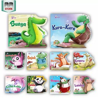 Buku Cerita Anak Bergambar - Seri Aneka Satwa Unik