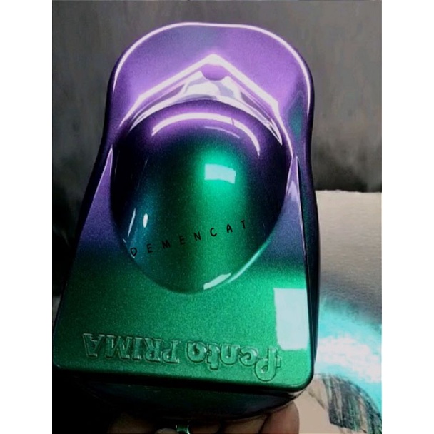 Cat bunglon PU 3 warna green.violet.blue Cat Bunglon