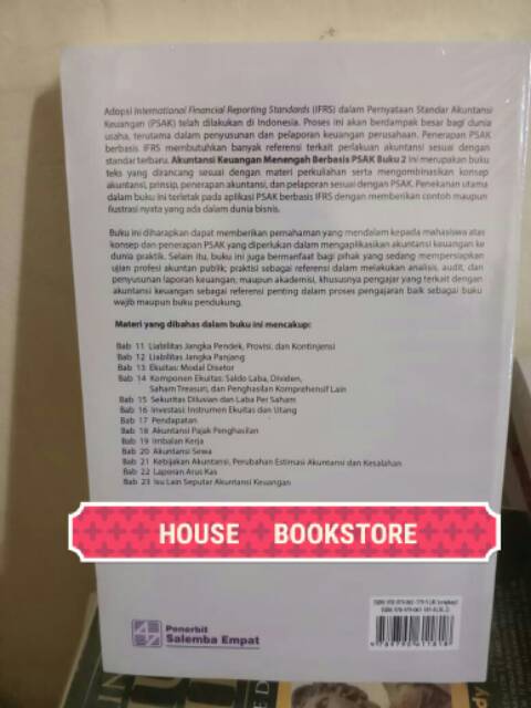 AKUTANSI KEUANGAN BUKU 2 MENENGAH BERBASIS PSAKPENULIS : DWI MARTANIKERTAS : BOOKPAPER-1