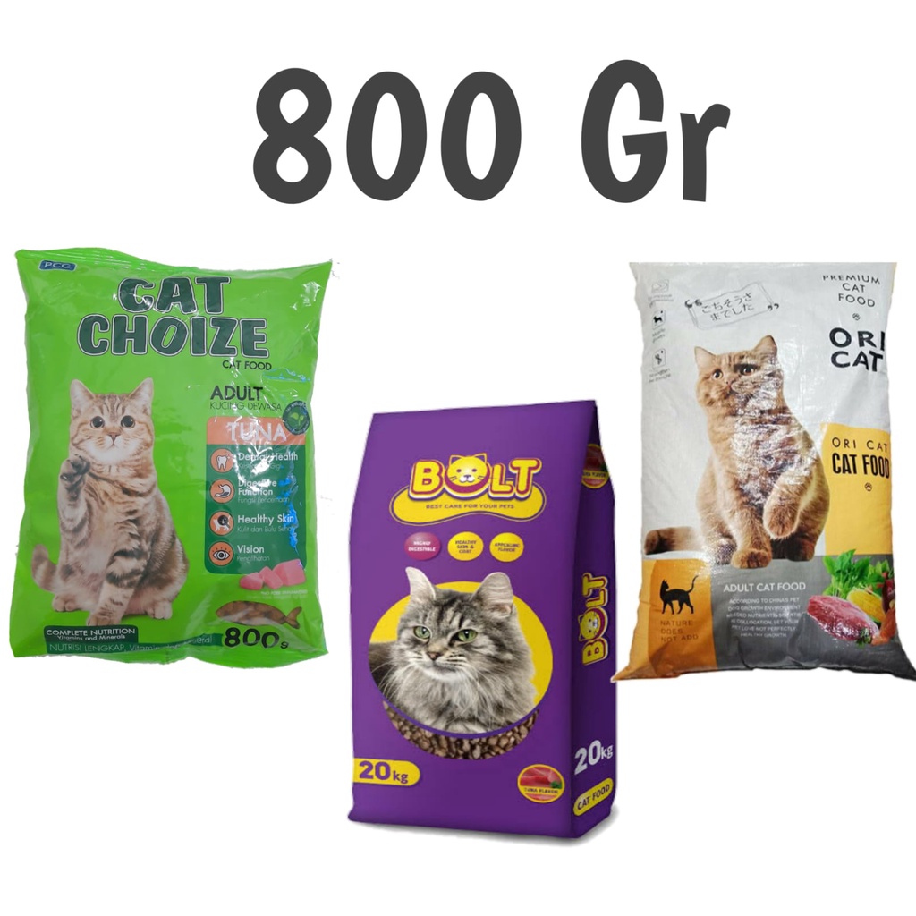 Makanan Kucing 800 gram | Pet Food 800 gram | Aneka Makanan Kucing Terlengkap 800 gram