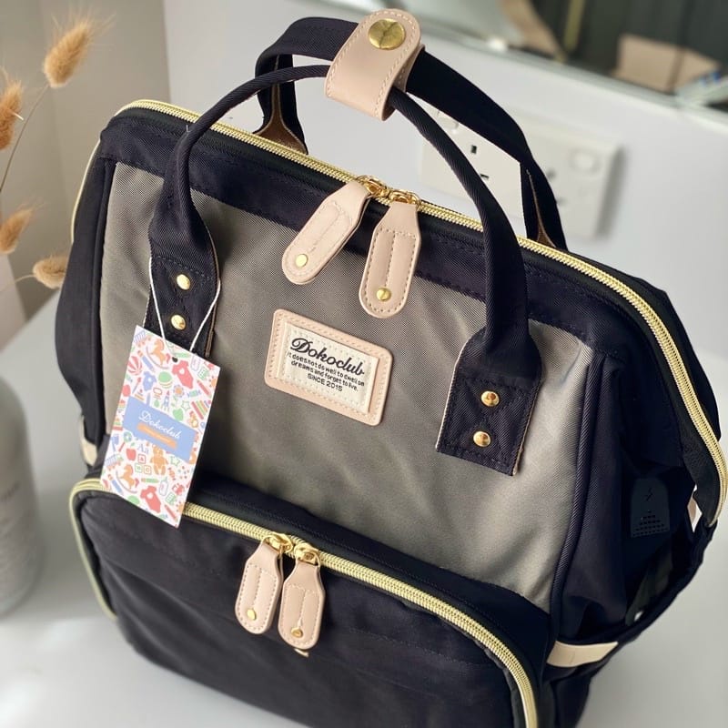 3.3 CRAZY SALE !! DIAPERBAG / TAS DIAPER D0OKOCLUB / TAS PERLENGKAPAB BAYI  (LUXE SERIES)