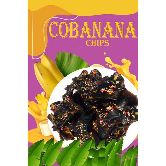 

( BELI 2 GRATIS 1 ) makanan keripik / makanan ringan COBANANA kripik pisang coklat 100GR
