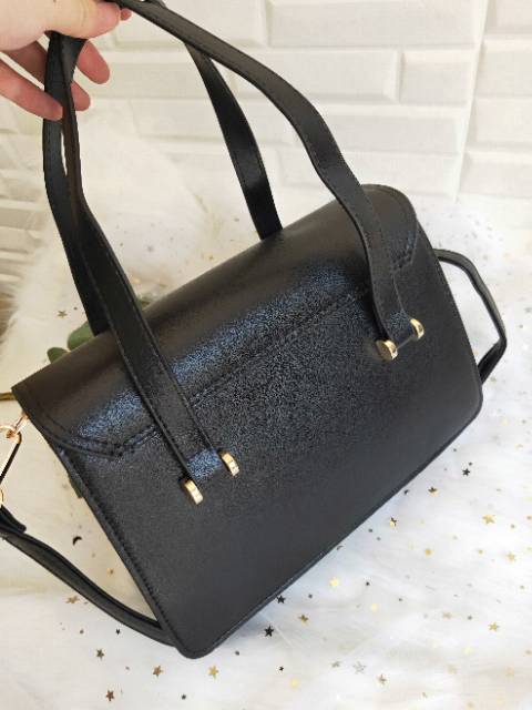 (COD) tas impor batam murah wanita bahan kulit terbaru selempang shoulder bag