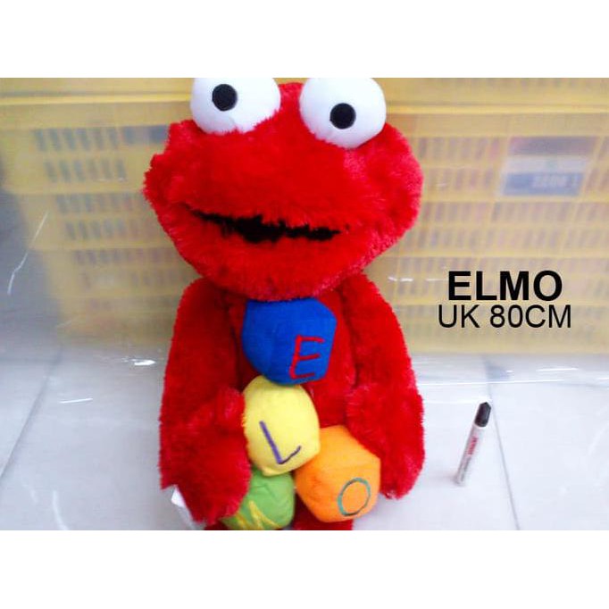 Boneka Elmo Dadu Besar