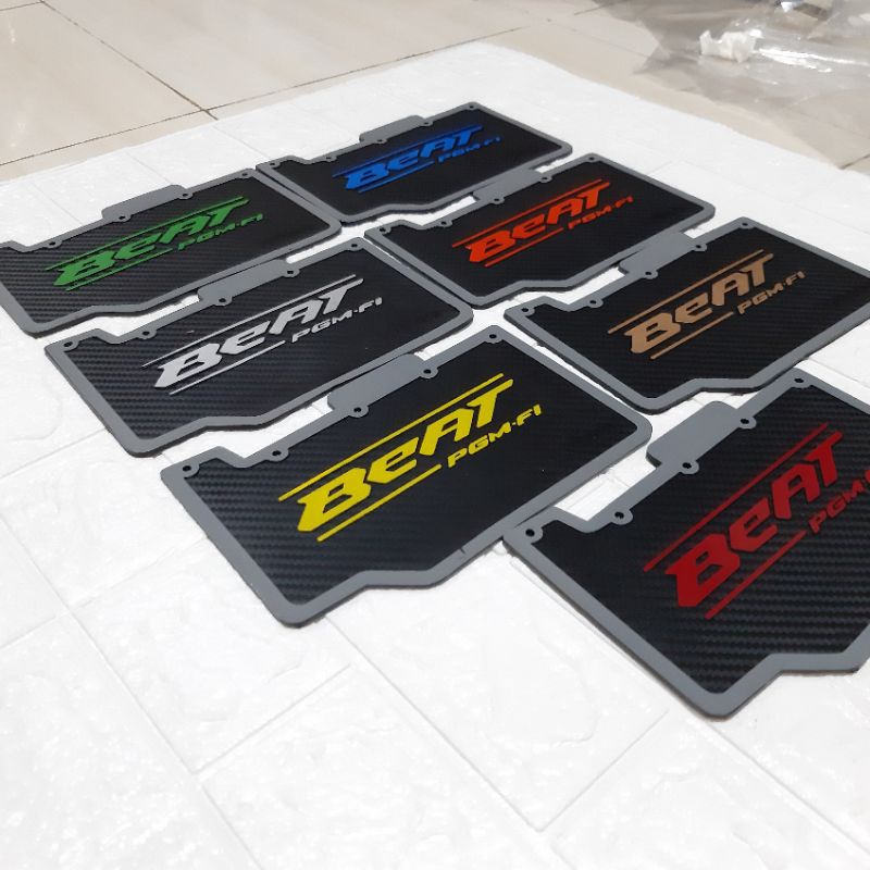 mudlap carbon mudflap karbon karet penahan lumpur beat fi