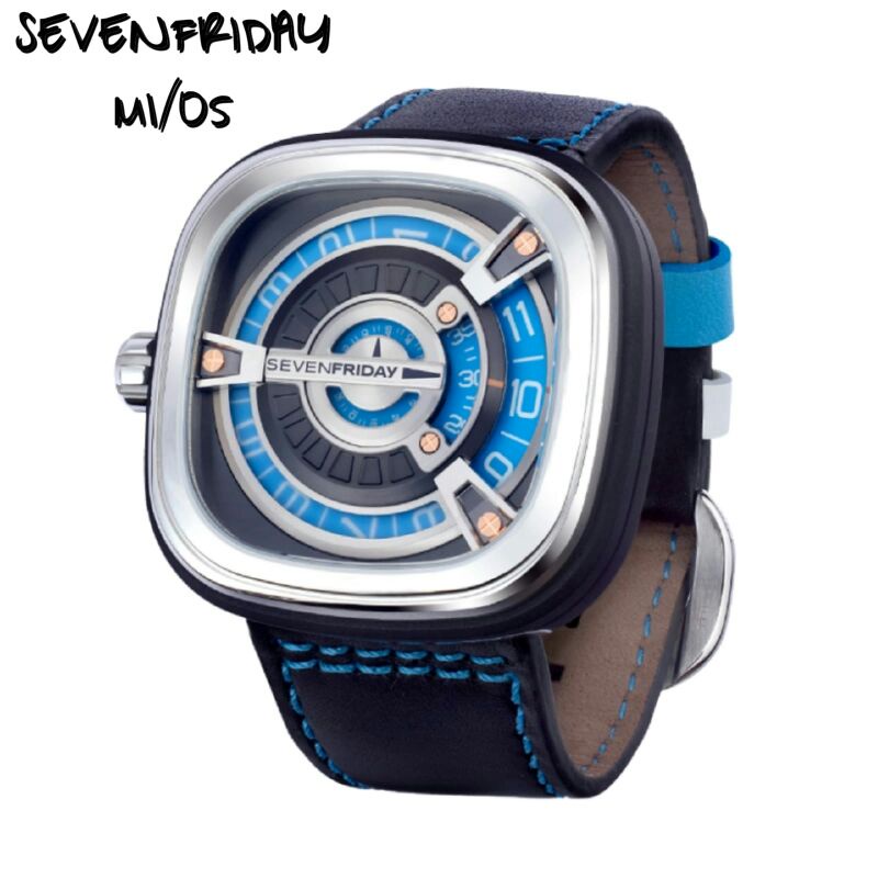 SEVEN FRIDAY SF M1/05 JAM TANGAN PRIA GRATIS BOX ORI DAN TALI RUBBER