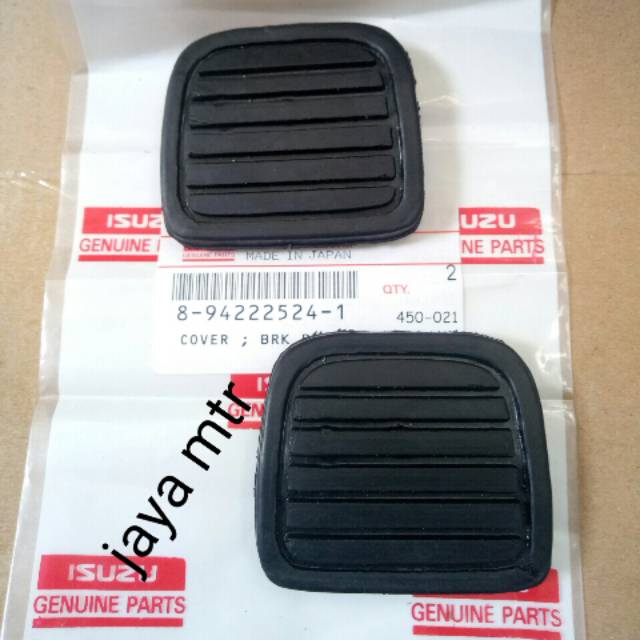 Karet pedal rem dan kopling isuzu panther harga udah sepasang