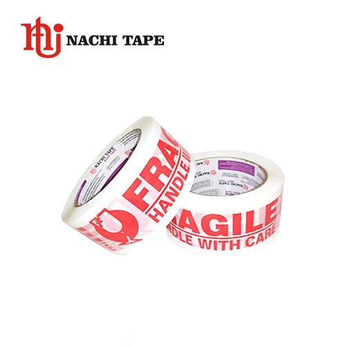 

Nachi OPP Tape Lakban Isolasi Plakban Selotip Fragile Handle With Care 48mm x 90yard