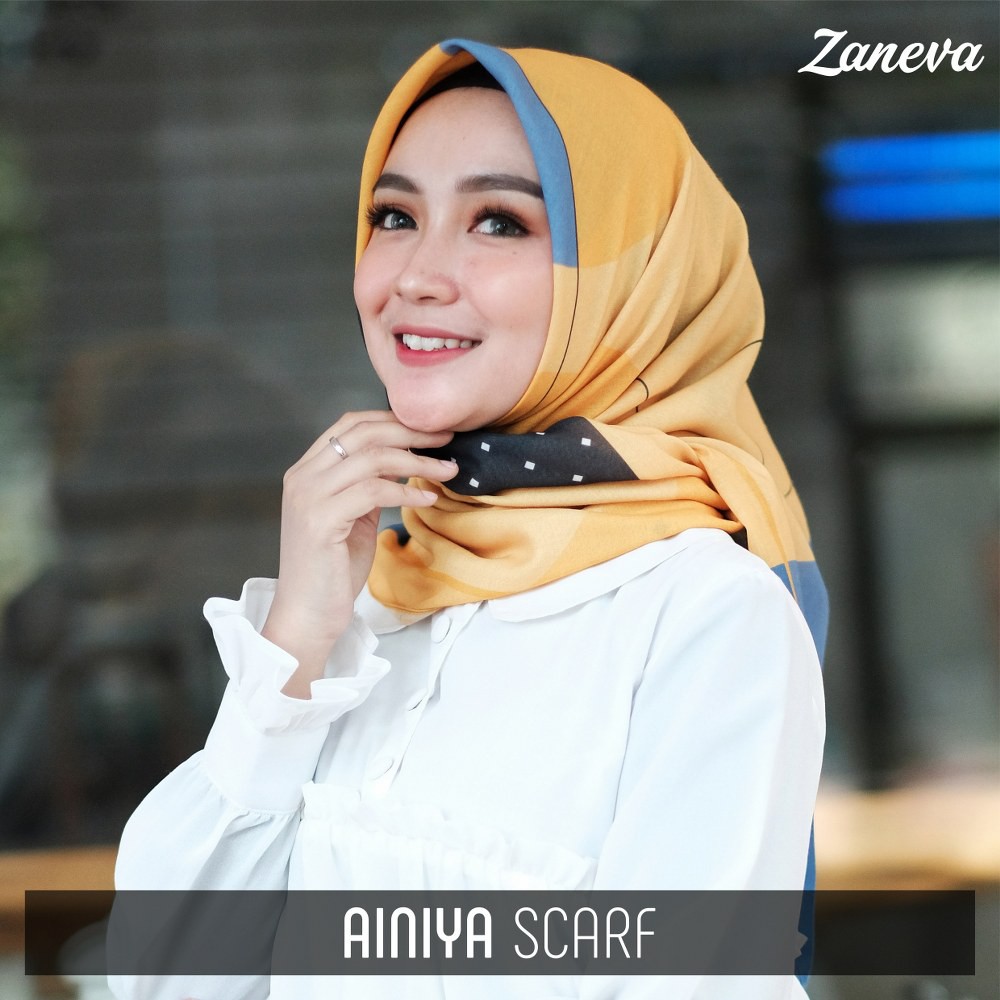 Scarf by Zaneva Hijab l FREE HIJAB POLOS