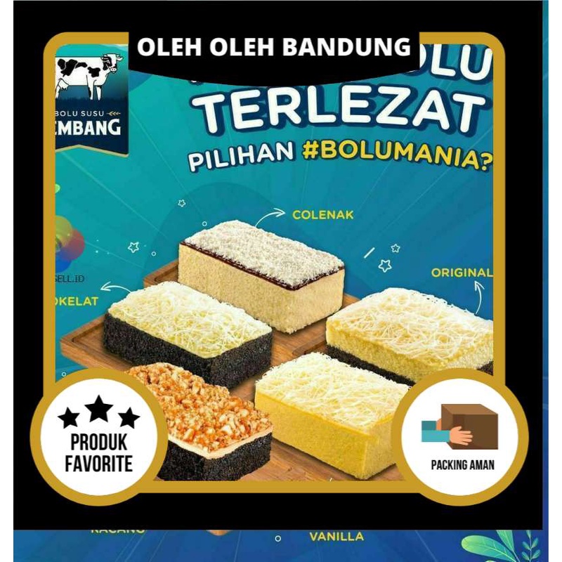 

BSL Bolu Susu Lembang - Oleh-oleh Kekinian Di Bandung