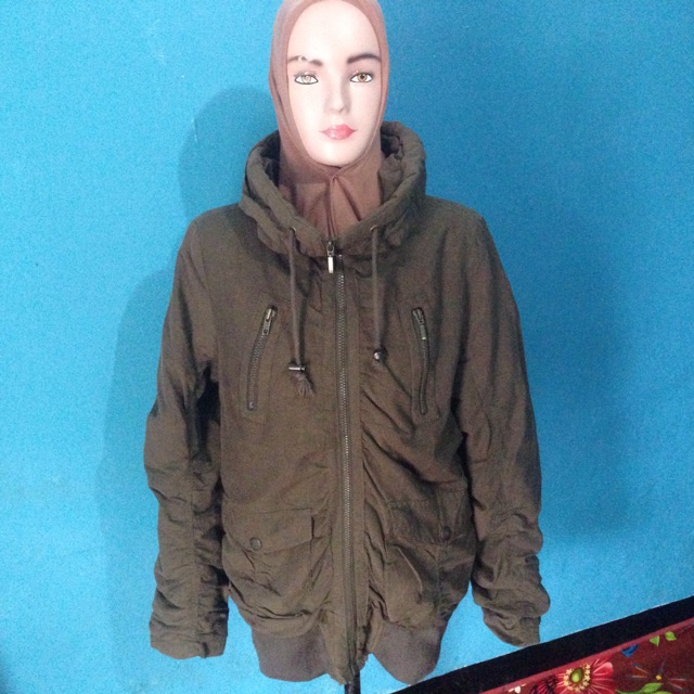 Preloved jaket bomber cewek