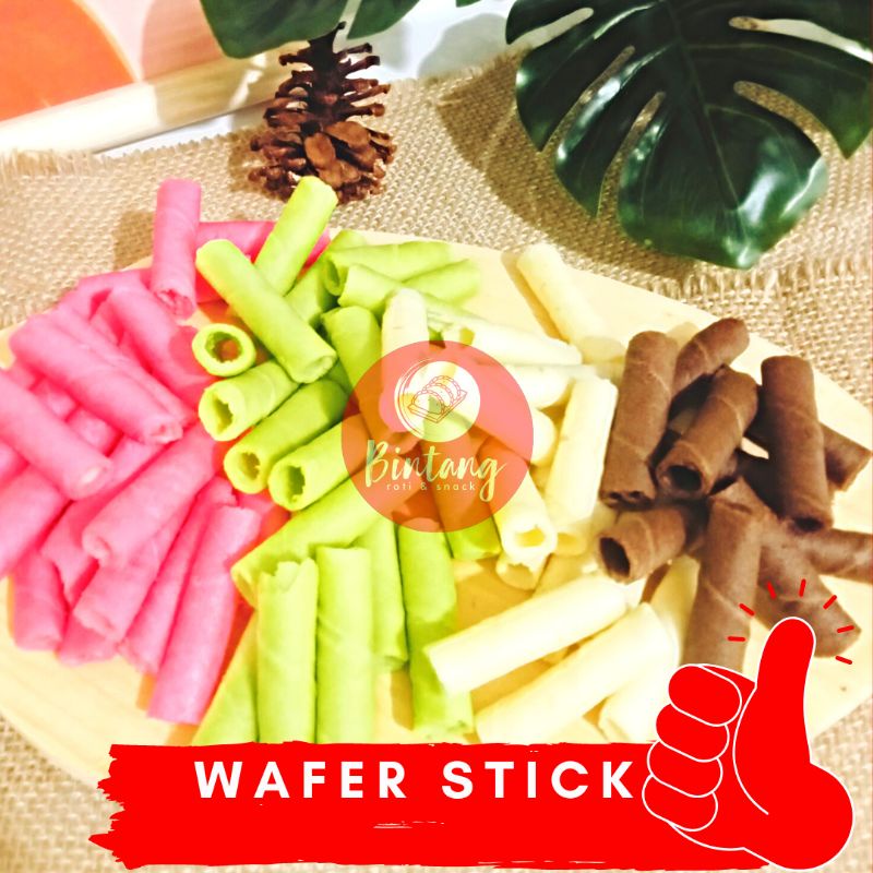 

Aneka wafer stick 500 gr