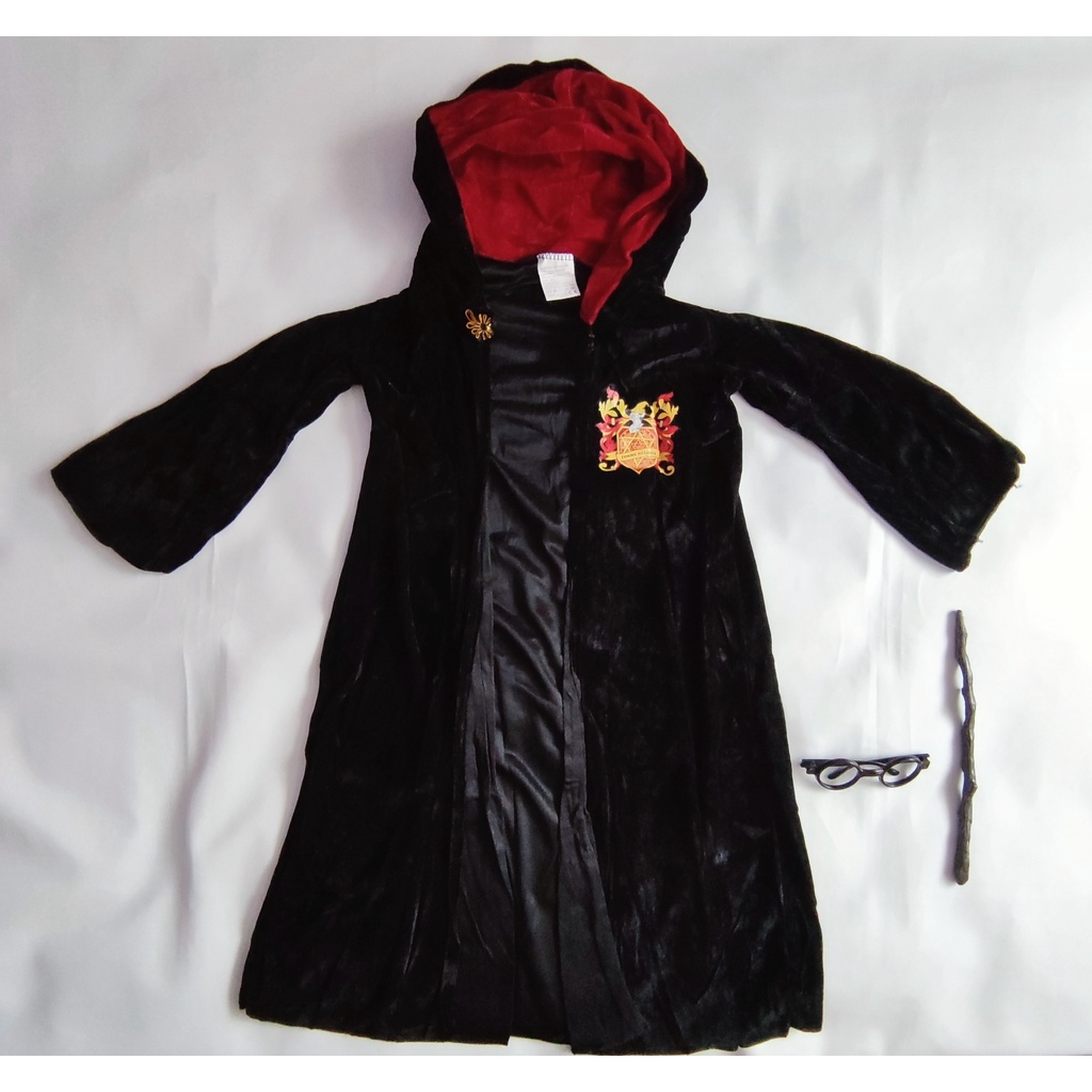 Jubah Harry Potter Anak Kostum Cosplay Halloween Impor Karnaval