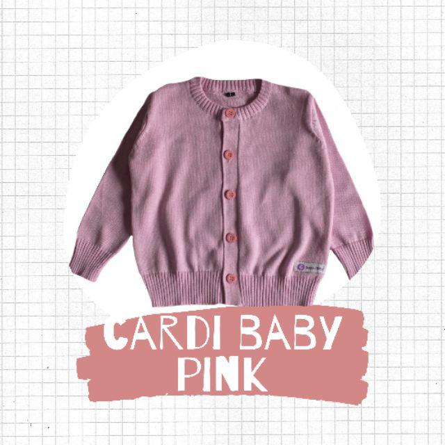 CARDIGAN BAYI 0-4 TAHUN | JAKET BAYI | CARDIGAN BAYI PREMIUM-Pink