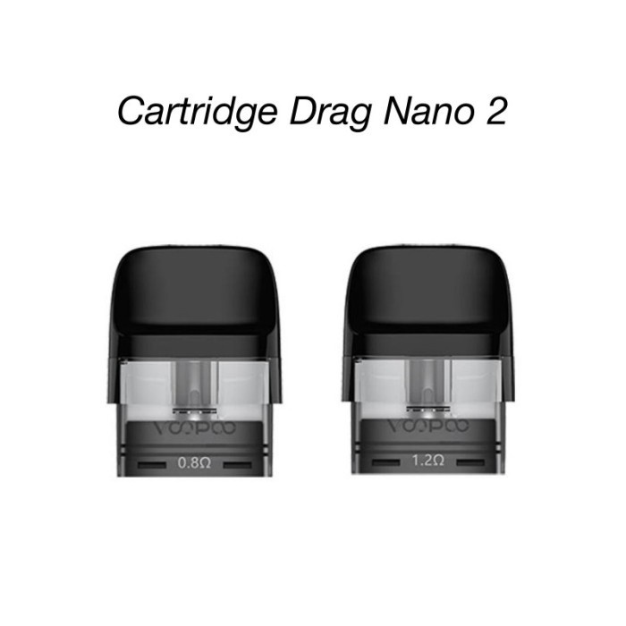 CARTRIDGE DRAG NANO 2 REPLACEMENT CATRIDGE POD VOOPOO AUTHENTIC