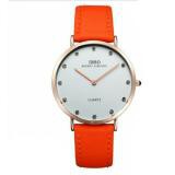 IBSO Boerni Aibisino Good Quality Genuine Leather Waterproof Men  Wrist Watch 2203 Rose Gold