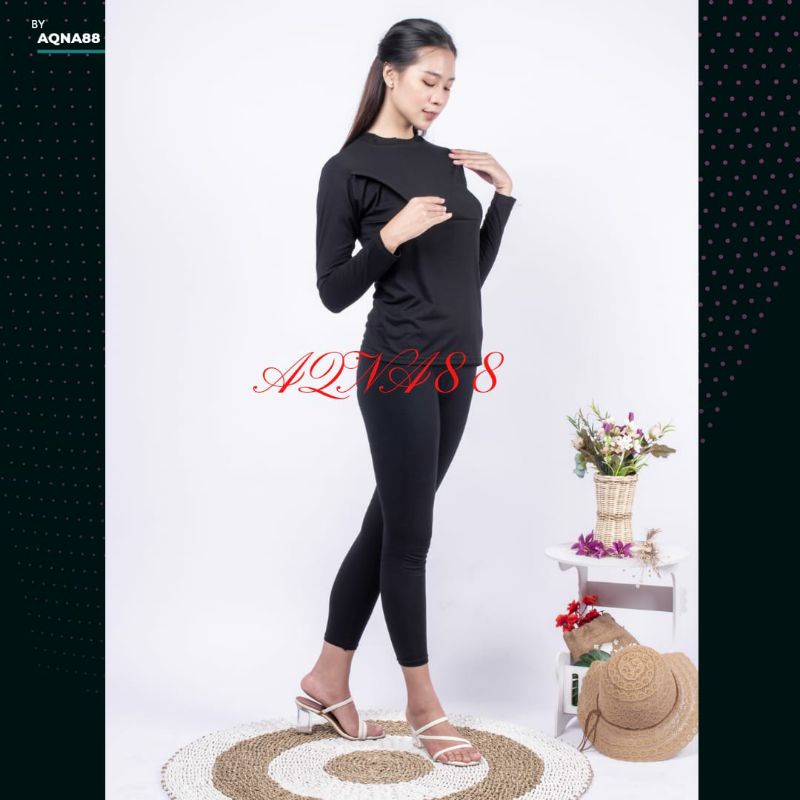 Baju Menyusui | Baju Ibu Menyusui | Manset Menyusui Bahan Kaos