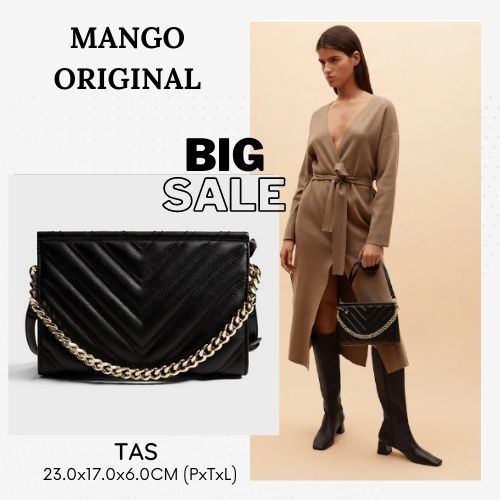 MANG0 - Tas ORIGINAL Wanita (Chan Cross Body Bag)
