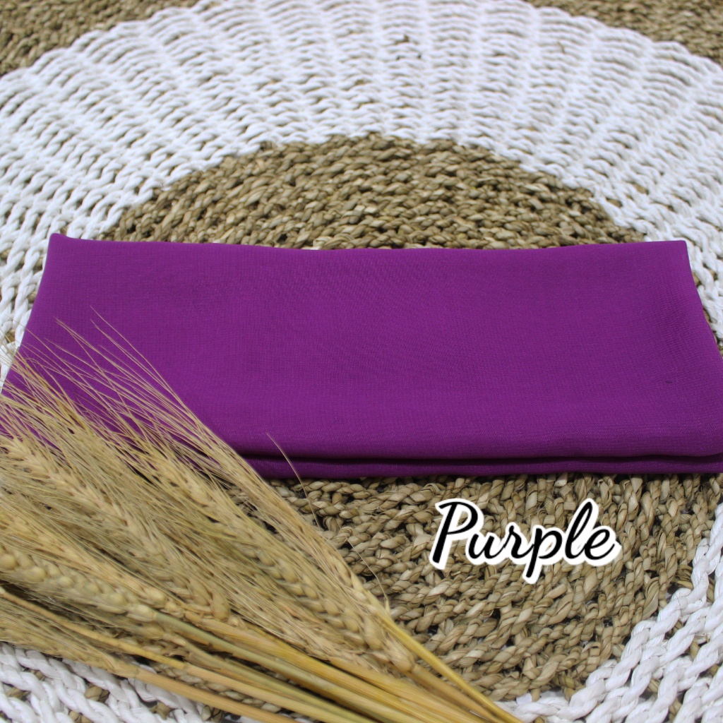 Selendang Sifon Hycon / Senteng 2.4m/ Selendang Bali / Senteng-Purple