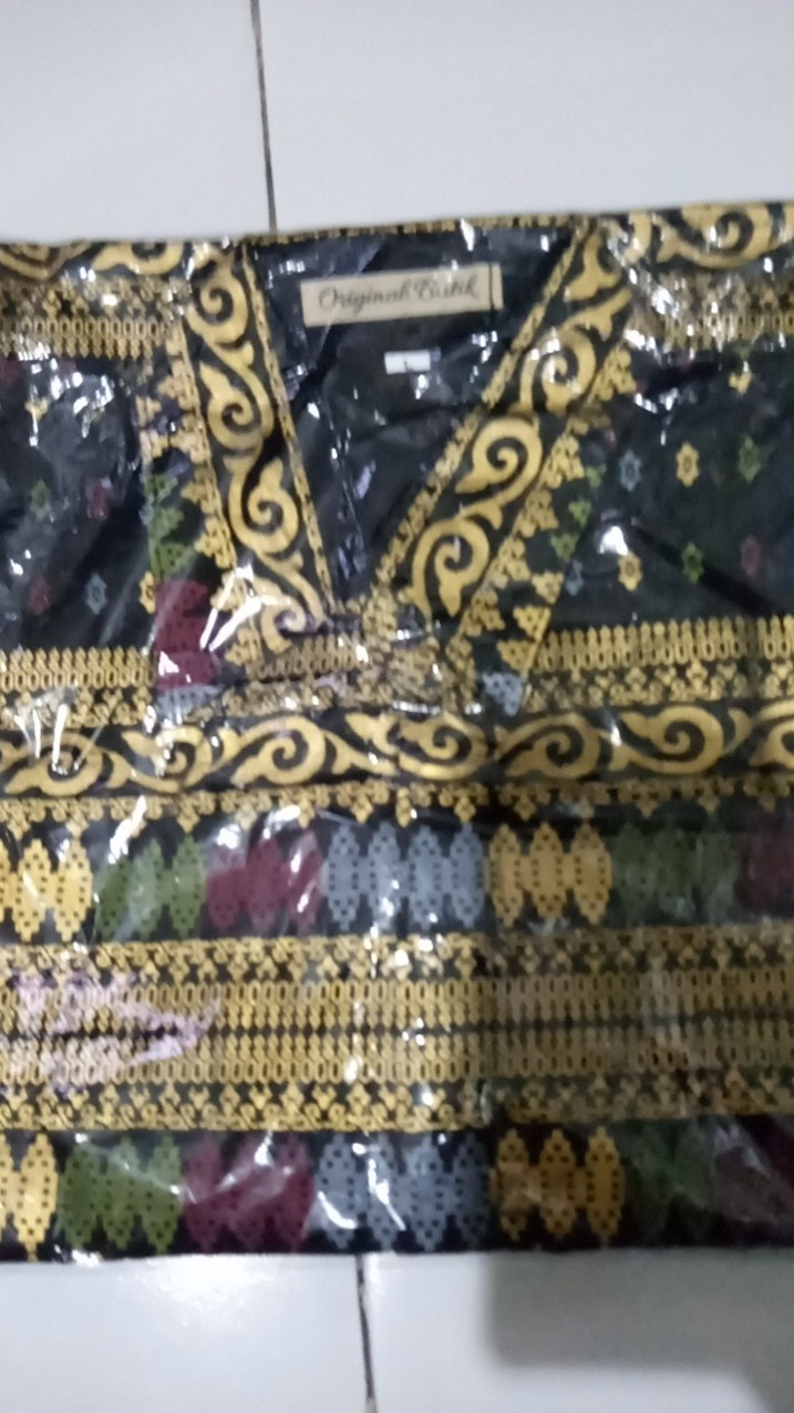 Cod- Dt Collection - Kemeja Batik  Pekalongan Pria Lengan Pendek