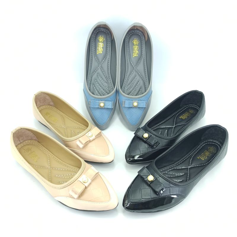 Sepatu Flatshoes Wanita Ballerina Andis YS02