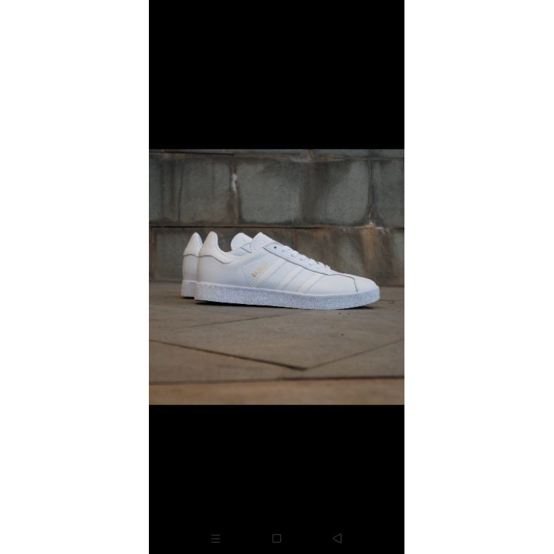 ADIDAS GAZELLE II FULLWHITE