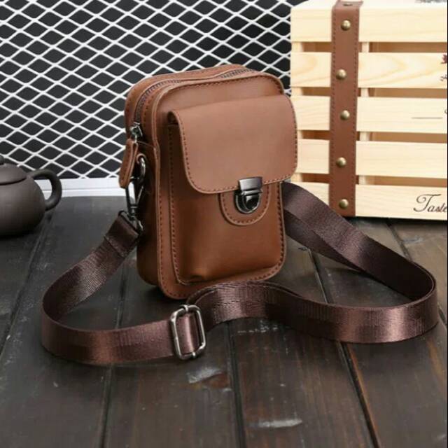 Tas Mini Hp Kulit import Berkualitas