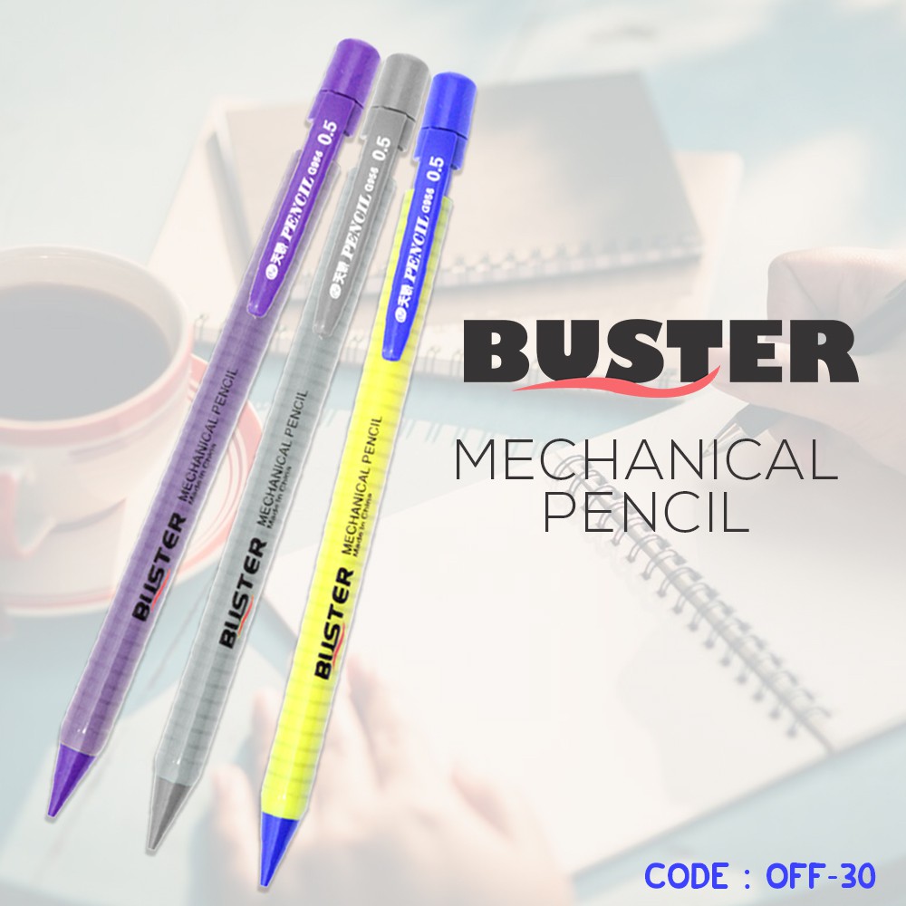 

Mechanical Pencil Pensil Mekanik Per Pack Isi 3 Pcs