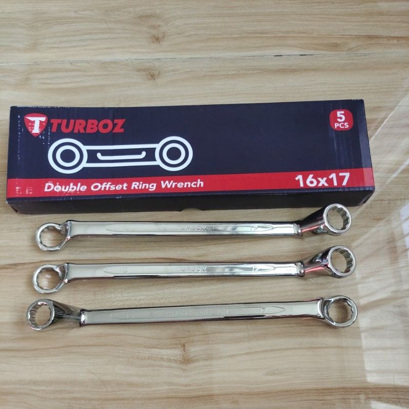 Turboz kunci ring 16x17 / double offset ring wrench 16x17 turboz