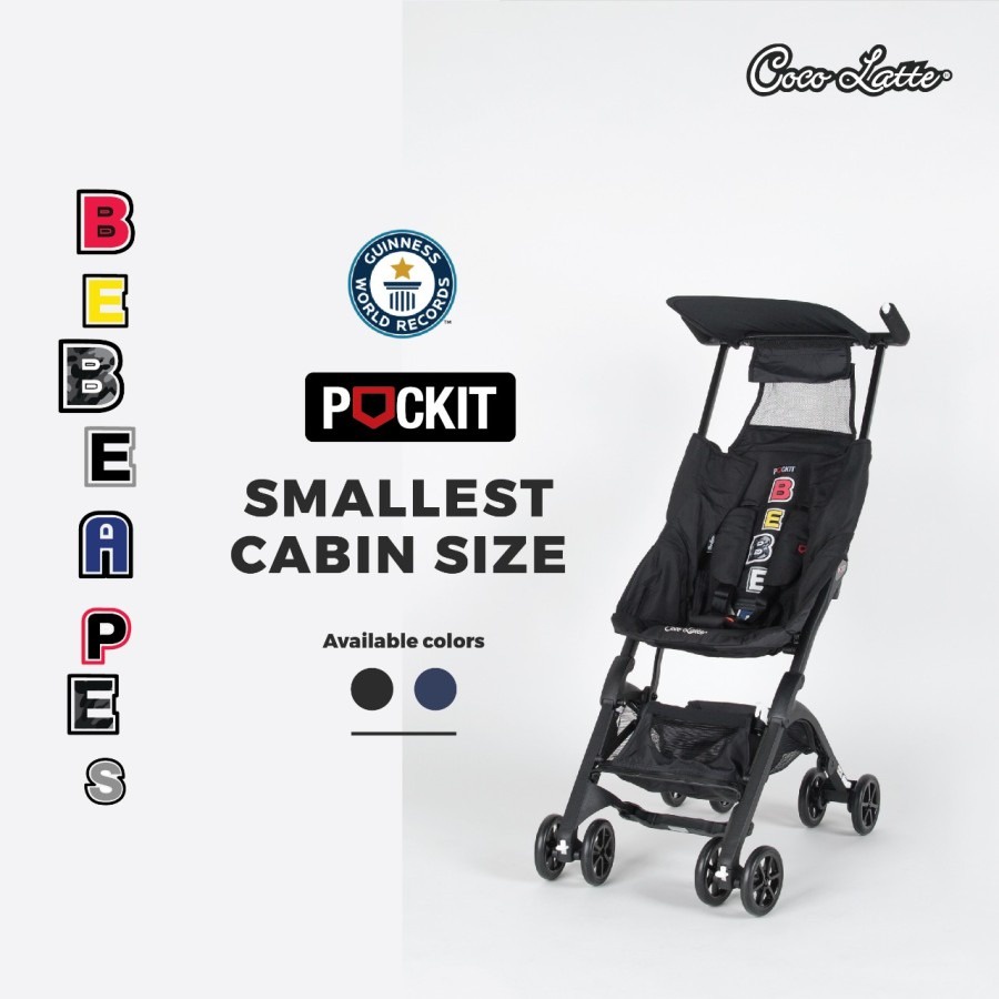 Cocolatte Stroller CL 7881 Pockit Bebe Apes