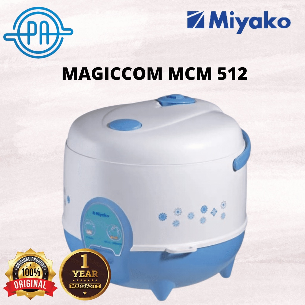 MAGIC COM MIYAKO MCM-512C / RICE COOKER MCM 512 C 1.2 LITER