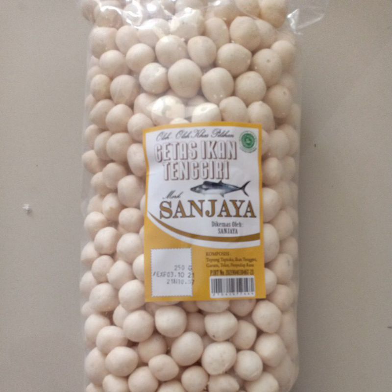 

getas sanjaya bulat super ikan tenggiri 200gr