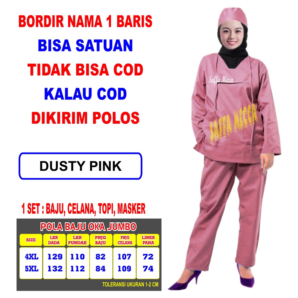 JUMBO BORDIR BAJU OKA  JUMBO BORDIR OKA  LENGAN PANJANG